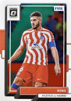 Koke Atletico Madrid Panini Donruss Soccer 2022/23 Optic #15